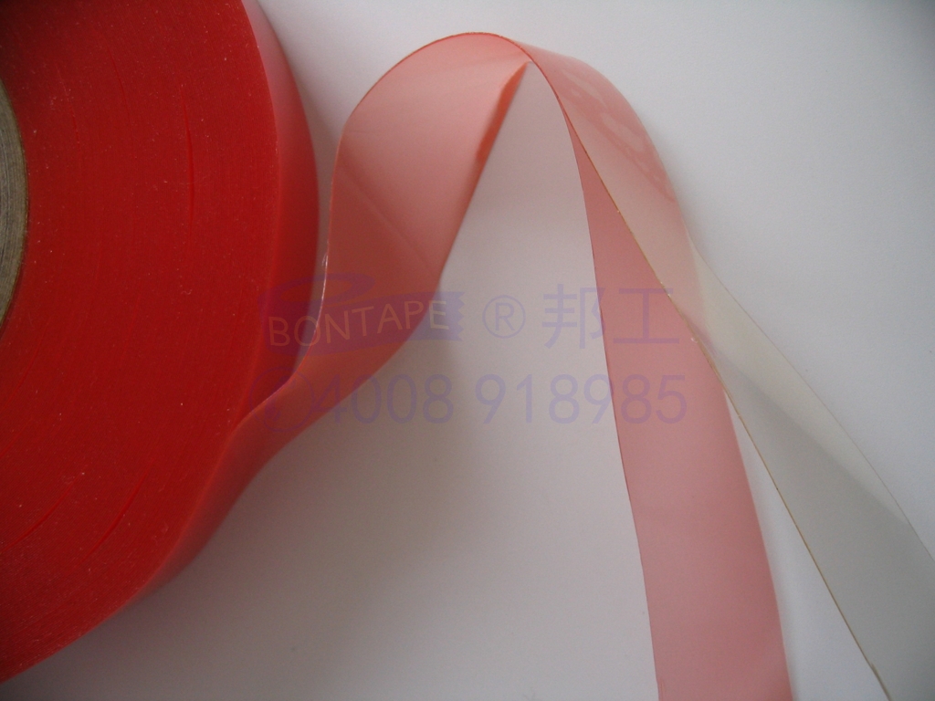 heat resistance double-sided insulating tape, strong viscosity double-sided tape, red film tape, insulating sleeve fixing tape,  electrical tape